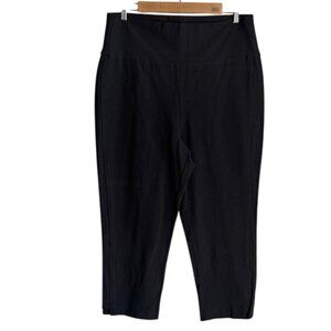 Eileen Fisher Washable Stretch Crepe Graphite Gray – Size L